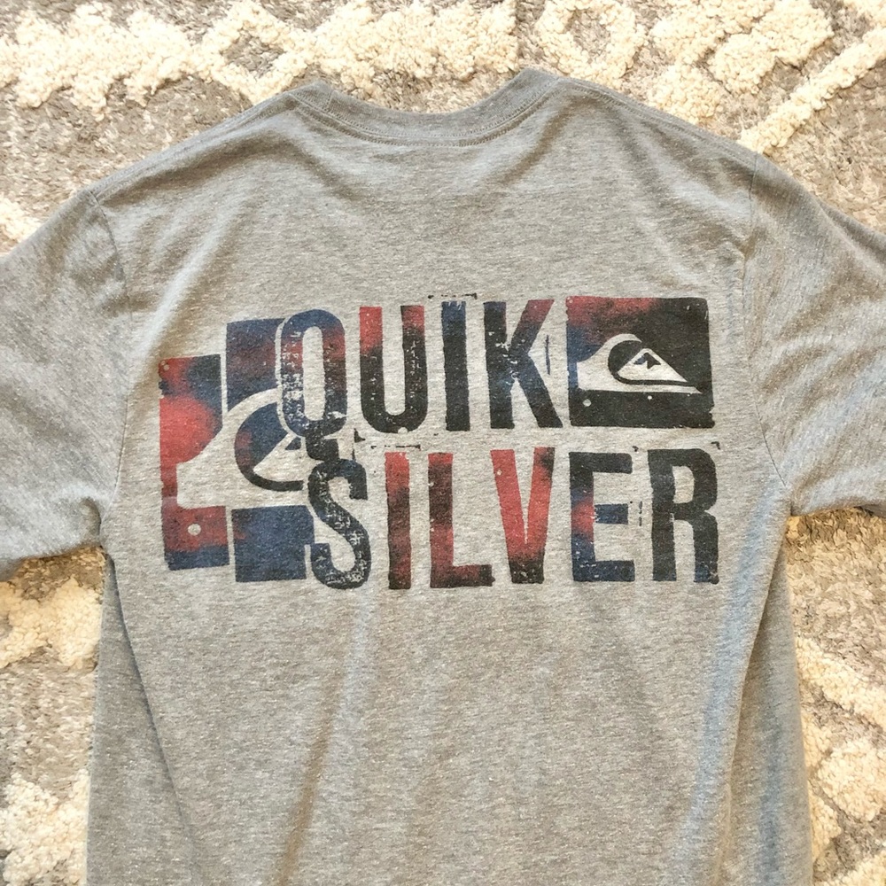 Men’s Quiksilver size medium short sleeved tee shirt - Picture 6 of 7